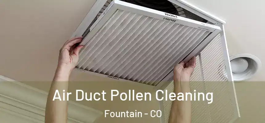 Air Duct Pollen Cleaning Fountain - CO