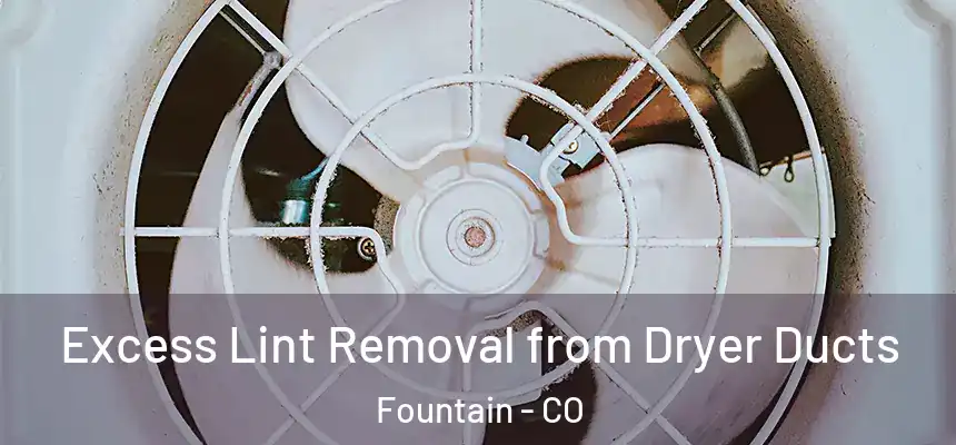 Excess Lint Removal from Dryer Ducts Fountain - CO